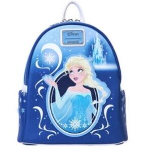 BNWT Loungefly Disney Elsa BP & Wallet Set - BAM Exclusive Sold Out Bag